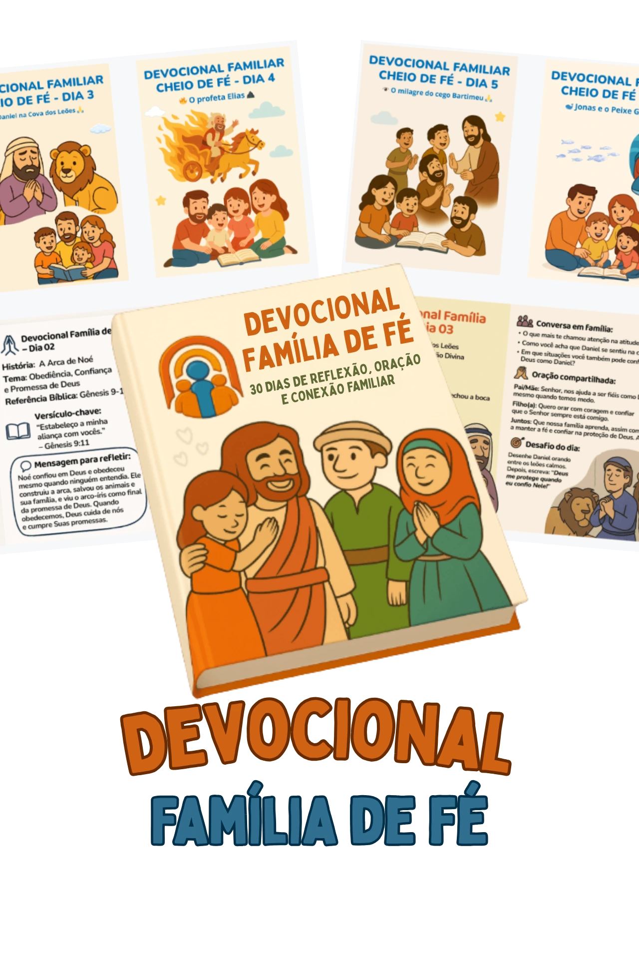Família orando
