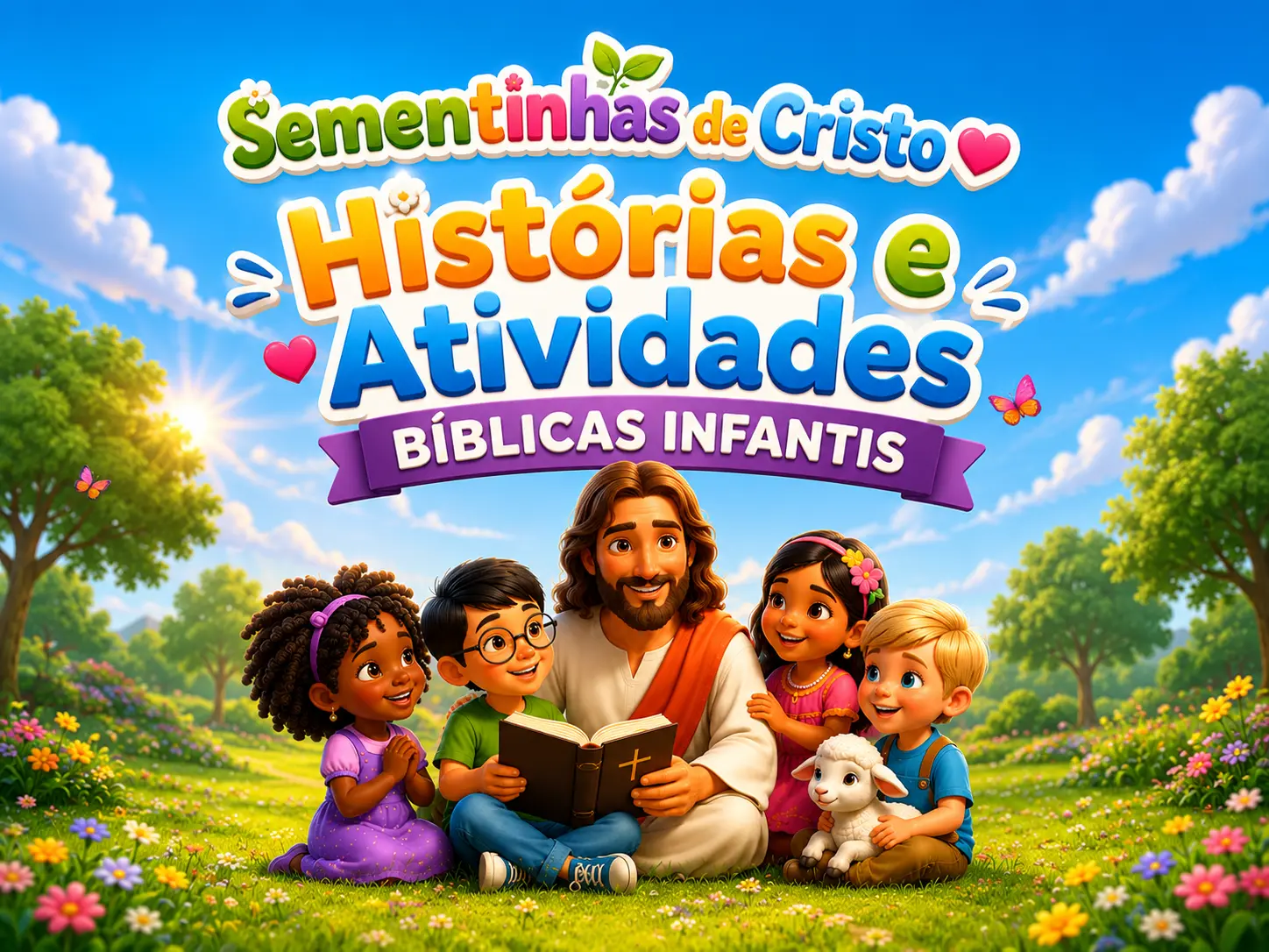 Kit Sementinhas de Cristo – atividades bíblicas coloridas e ilustradas